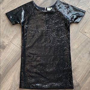 TYLHO Black Sequin Party Dress $392 (S)